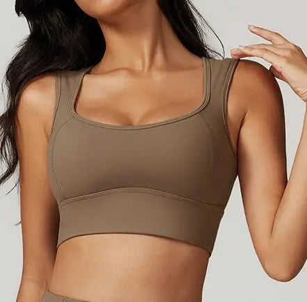 Strapless Yoga Vest for Women Underwear Sexy Beautiful Back Sports Bra for Women's Gym Shock-absorbing Quick Drying Fitness Top