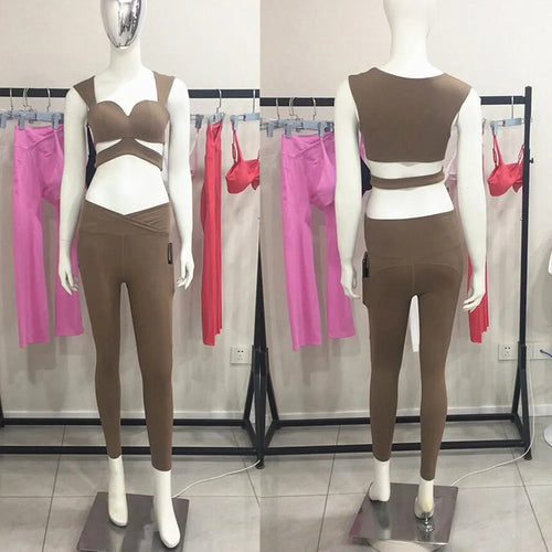 Load image into Gallery viewer, Pocket Women Underwear Sports Bras Fitness Yoga Running Jogging Gym Wear Stretch Padded Sling Sport Top Athletic Vest Yoga Bra
