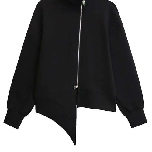 Load image into Gallery viewer, Zipper Sweatshirt Half-body Skirt Two Pieces Suit New Turtleneck Long Sleeve Women Fashion Tide Spring Autumn 2025 1DH7237
