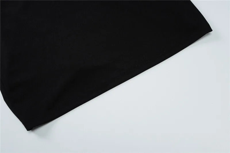 Off-shoulder Strapless Backless Sexy Maxi Dress For Women Patchwork Sleeveless High Waist Bodycon Split Long Dress