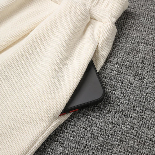 Load image into Gallery viewer, Beige Irregular Tank Top Brief Wide Leg Pants Two Piece Suit New Sleeveless Women Fashion Tide Spring Summer 2025 CPG3157
