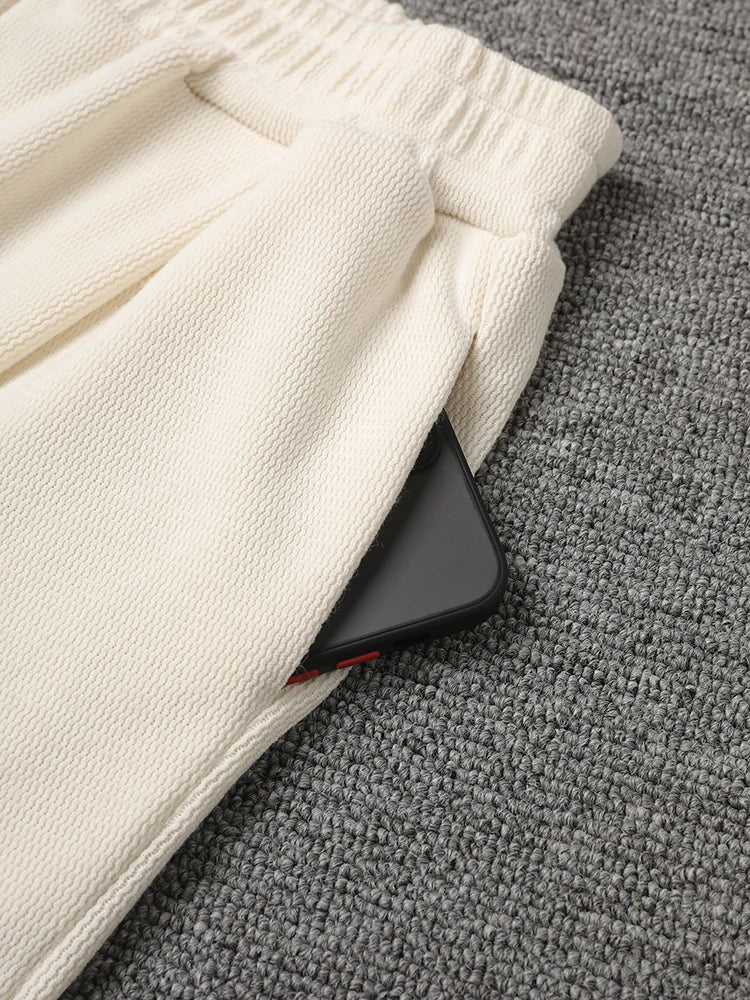 Beige Irregular Tank Top Brief Wide Leg Pants Two Piece Suit New Sleeveless Women Fashion Tide Spring Summer 2025 CPG3157