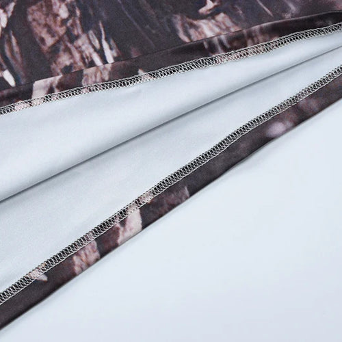 Load image into Gallery viewer, Backless Print V-neck Lace Up Sexy Maxi Dress For Women Slim Fit Sleeveless Hollow Out Dress Vacation Outfit Autumn
