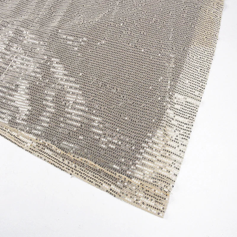 Spaghetti Strap Sparkle Maxi Dress Women Glitter Elegant Split Sleeveless Long Dress Fashion Sexy Party Club Dress