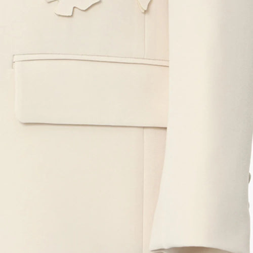 Load image into Gallery viewer, Women Apricot Butterfly Big Size Elegant Blazer New Lapel Long Sleeve Jacket Fashion Tide Spring Autumn 2025 1DH5934
