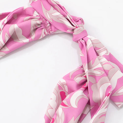 Load image into Gallery viewer, Print Halter Ruffled Sexy Maxi Dress Women Fashion V Neck Sleeveless High Waist Backless Beach Club Party Long Dress
