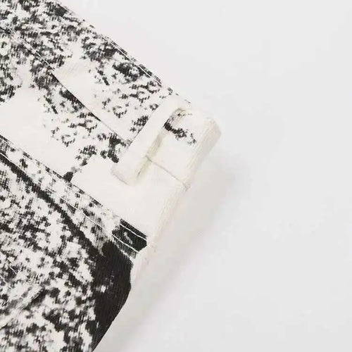 Load image into Gallery viewer, Black Color-block Long Denim Wide Leg Jeans High Waist New Loose Women Trousers Fashion Tide Spring Autumn 2025 1DF389901
