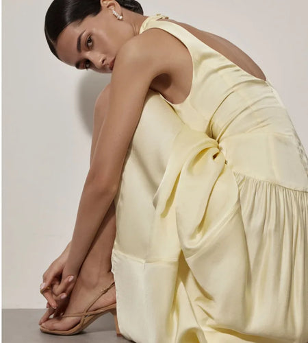 Elegant Sleeveless Tight  Backless Dress Women Slim Pleated Female Vestidos Summer New 2024 Party Vacation Evening Dress