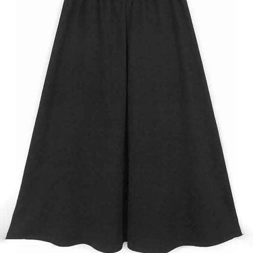 Load image into Gallery viewer, High Elastic Waist Black Denim Color-block Drawstring Half-body Skirt Women Fashion Tide New Spring Autumn 2025 1DJ0084
