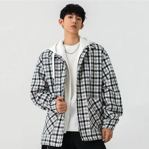 Load image into Gallery viewer, Male Hooded Jackets Spring New High Street Mulit Pockets Fashionable Jacket American Style Men&#39;s Wear Short Coat 9W1276

