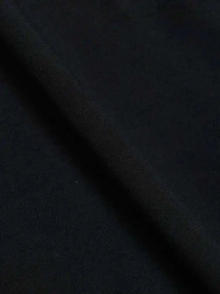 Black Zipper Irregular Big Size Long Jacket New Hooded Long Sleeve Women Coat Fashion Spring Autumn 2025 1DF165801