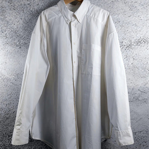 Load image into Gallery viewer, Women Purple Pocket Big Size Long Casual Blouse New Lapel Long Sleeve Shirt Fashion Tide Spring Autumn 2025 1DJ1489
