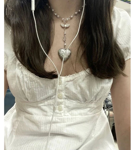 Ruffle Top Buttons y2k Kawaii Women Crop Tops Cute E-girl Short Sleeve Tshirt Sweet Fairy Core Clothes Summer 2024 Vest