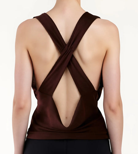 Women Tank Top y2k Summer Clothes Solid Color Cowl Neck Sleeveless Backless Vest 2000s Club Party Clothing Streetwear