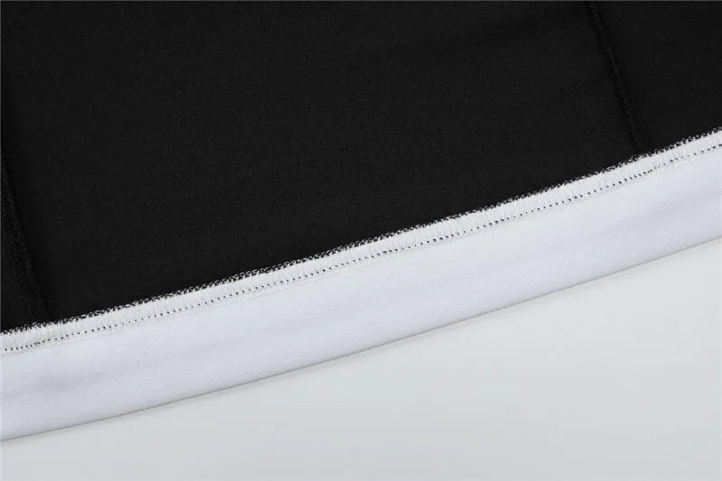 Off-shoulder Strapless Sexy Mini Dress Women Fashion Patchwork Sleeveless Backless High Waist A-line Club Party Dress