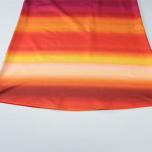 Load image into Gallery viewer, Print Sexy 2 Piece Sets Women Summer New V Neck Crop Tops And Maxi Skirt Female Elegant Club Party Slim Skirt Set
