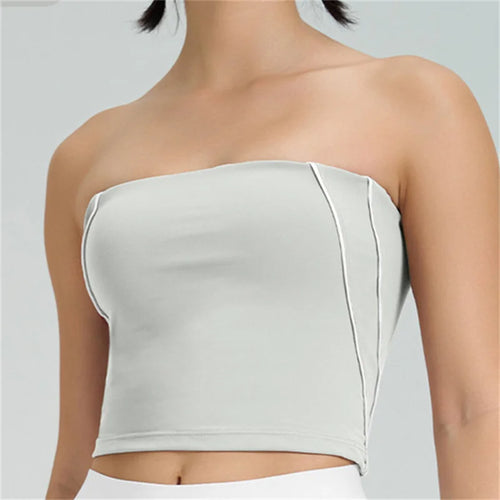Load image into Gallery viewer, XL Sports Bra for Women Strapless Strapless Underwear Backless Yoga Vest Women Summer Gym Sports Bra Running Fitness Tops
