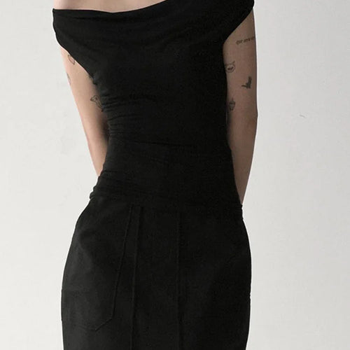 Load image into Gallery viewer, Women Summer Casual Short Sleeve Crop Tops Solid Color Off Shoulder Boat Neck Backless Slim Fit Tops Streetwear
