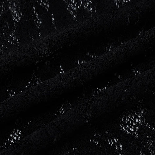 Load image into Gallery viewer, Lace Backless Sexy Maxi Dress For Women Gown Fashion Solid O Neck Long Sleeve Ruched Bodycon Club Long Dress Vestido
