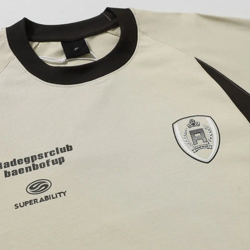 Load image into Gallery viewer, Vintage Tshirt Y2K Graphic Printed Patchwork Racing Sports Streetwear T-Shirts Hip Hop Harajuku Casual Baggy Cotton Tops Tee
