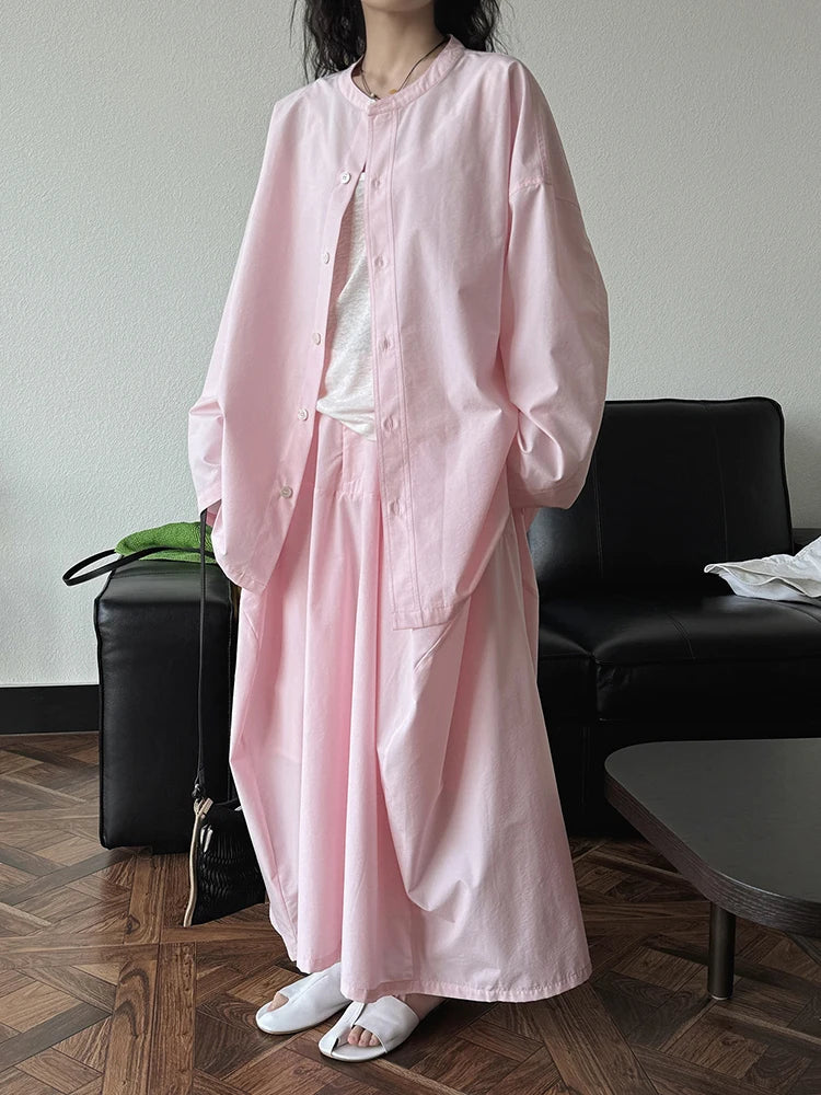 High Waist White Button Brief Casual Shaped Bud Half-body Skirt Women Fashion Tide New Spring Autumn 2025  1DJ1345