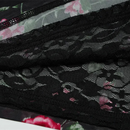 Load image into Gallery viewer, Mesh Print Sexy Mini Dress Women Summer New Spaghetti Strap Sleeveless Backless High Waist Beach Ruched Club Dress
