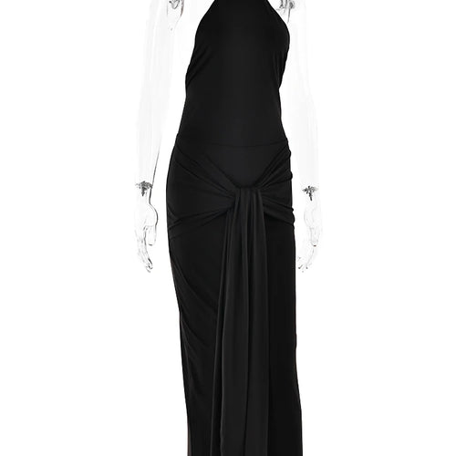 Load image into Gallery viewer, Sexy Sleeveless Backless Lace Up Evening Dress Women's Elegant Slim Fit Maxi Dress Female Elegance Party Vesidos 2024
