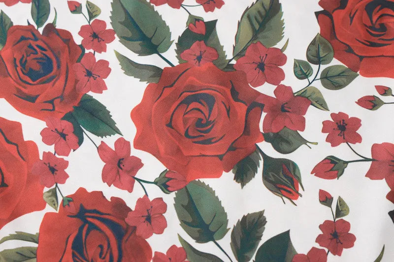 Floral Print Sexy Skirt Two Piece Sets Women Fashion Sleeveless Crop Tops And Long Skirt Femme Printed Two Piece Sets