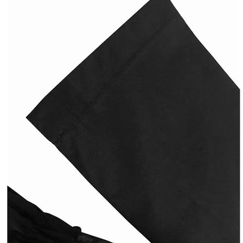 Load image into Gallery viewer, Women Black Flower Mesh Big Size Ruffles Casual Dress New Round Neck Long Sleeve Fashion Tide Spring Autumn 2025 1DH8213
