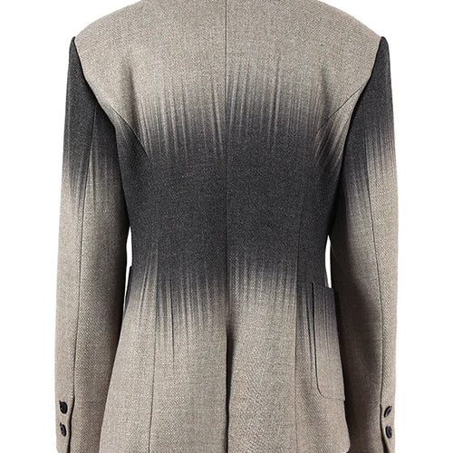 Load image into Gallery viewer, Loose Fit Irregular Button Elegant  Woolen Coat New Lapel Long Sleeve Women Jacket Fashion Tide Autumn Winter 2025 1DH3587
