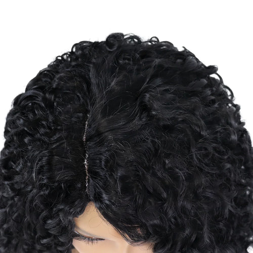 Load image into Gallery viewer, Synthetic Long Curly Wig for Woman Big Volume Fluffy Wave Wigs for Black Women Natural Wigs for Daily Hair Wig Cosplay
