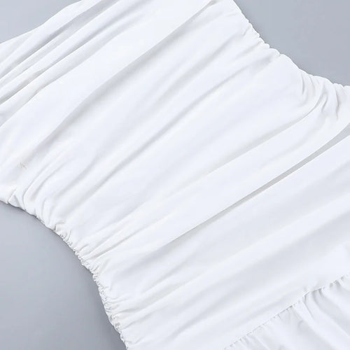 Load image into Gallery viewer, Sleeveless High Split Maxi Dress For Women Fashion Single Shoulder Strap Off-shoulder Backless Bodycon Sexy Long Dress
