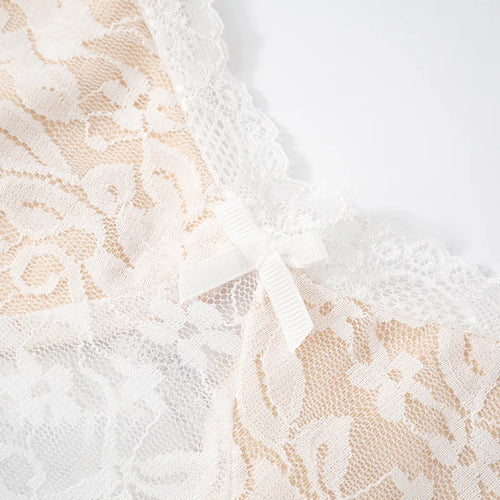 Load image into Gallery viewer, Lace Sexy Two Piece Sets Women Lace Halter Cropped Tops And Skirt Ladies Print Contrast Color Club Party 2 Piece Sets
