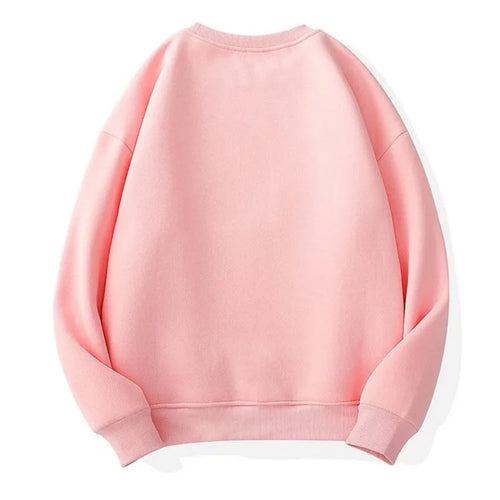 Load image into Gallery viewer, 3XL Harajuku Kawaii Strawberry Pink Sweatshirts Fleece Sweatshirt Women Kpop Chic Cute Girls Top Y2k  Clothes
