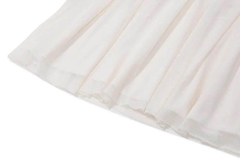 Elegant Strapless Backless Sexy Mini Dress For Women New Off-shoulder Long Flare Sleeve Pleated Club Party Dress