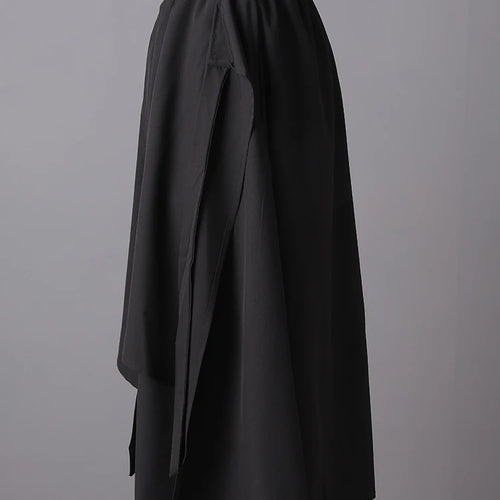 Load image into Gallery viewer, High Elastic Waist Black Irregular Spliced Long Wide Leg Pants New Trousers Women Fashion Tide Spring Autumn 2025 CPG2994
