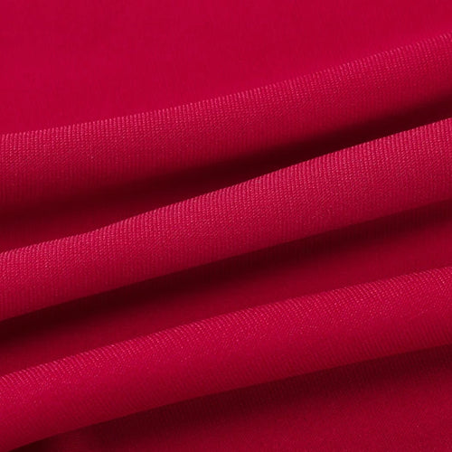 Load image into Gallery viewer, Half High Collar Sleeveless Sexy Mini Dress For Women Fashion Solid Red High Waist A-line Club Pleated Sexy Dress
