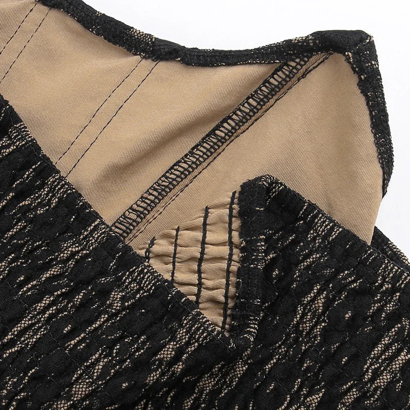 Elegant Lace Strapless Maxi Dress For Women Fashion Black Sleeveless Backless Bodycon Club Party Sexy Long Dress