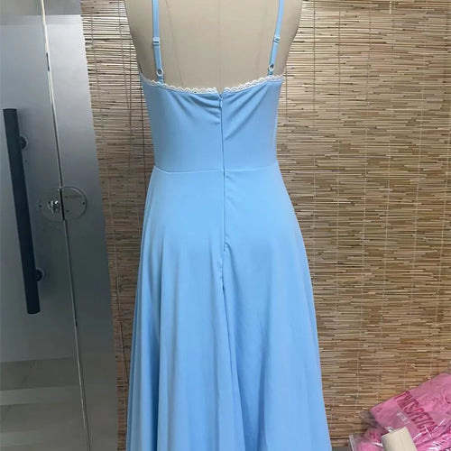 Load image into Gallery viewer, Elegant A-line Backless Sexy Midi Dress For Women Fashion Spaghetti Strap Sleeveless Loose Club Party Sexy Dress New
