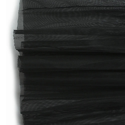 Load image into Gallery viewer, Women Black Denim Burr Mesh Spliced Big Size Vest Dress New Lapel Sleeveless Fashion Tide Spring Autumn 2025   1DJ1352
