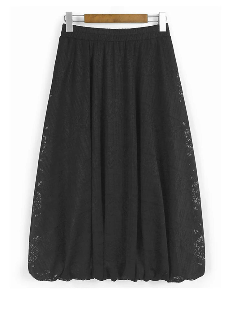 Black Vest Half-body Bud Skirt Two Pieces Suit New Round Neck Sleeveless Women Fashion Tide Spring Autumn 2025 1DJ1436