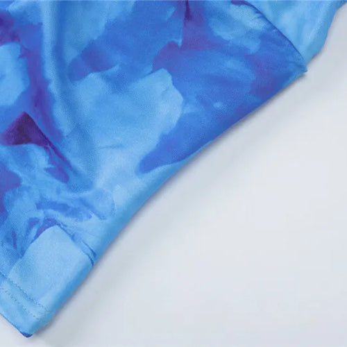 Load image into Gallery viewer, Strapless Print Sexy Two Piece Sets Women Spaghetti Strap Crop Tops And Maxi Skirt Female Elegant Printed 2 Piece Sets
