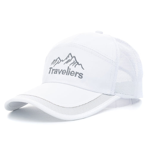 Load image into Gallery viewer, Outdoor Sport Cap For Men Traveliers Letter Baseball Cap Male Adjustable Fishing Hat Casual Leisure Summer Trucker Hat
