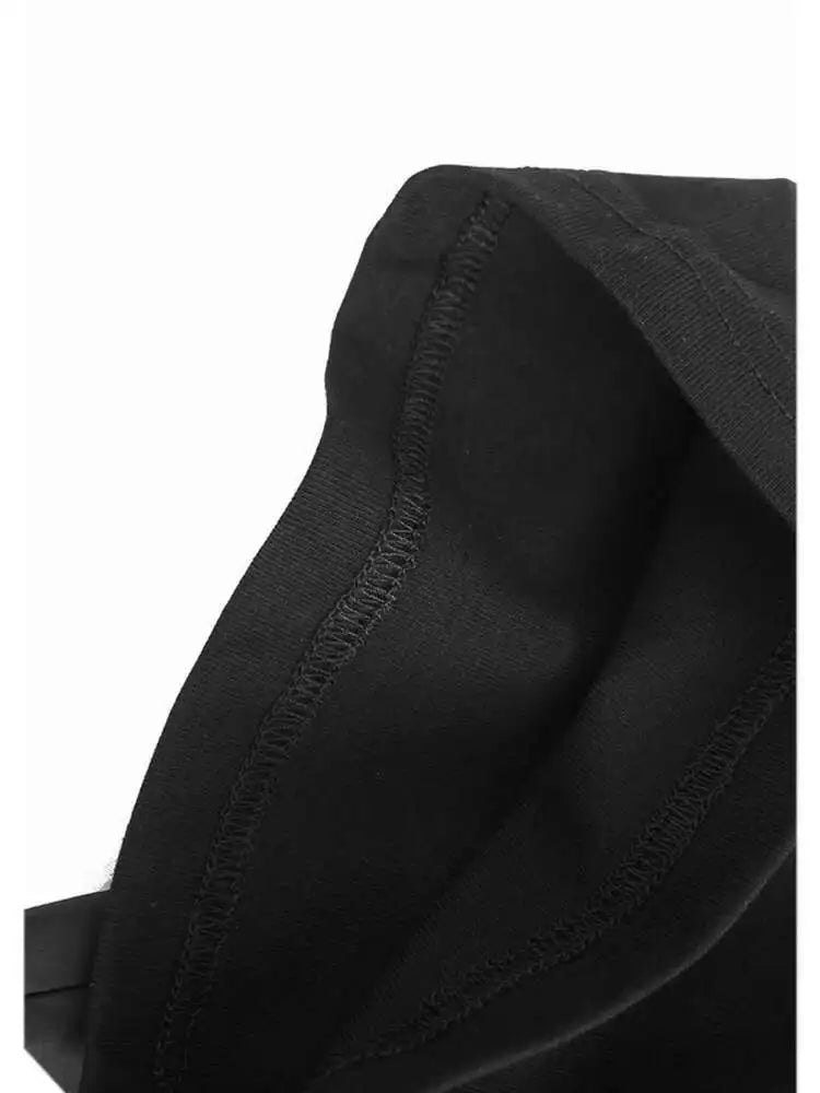 Women Black Ribbons Design Big Size Midi Dress New Round Neck Short Sleeve Fashion Tide Spring Summer 2025 1DH5566