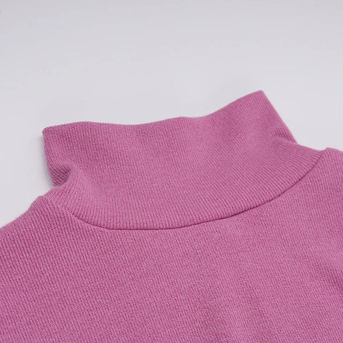 Load image into Gallery viewer, Turtleneck Long Sleeve Maxi Dress For Women Autumn New Elegant Solid Slim Fit High Waist Sexy Long Dress Ladies New
