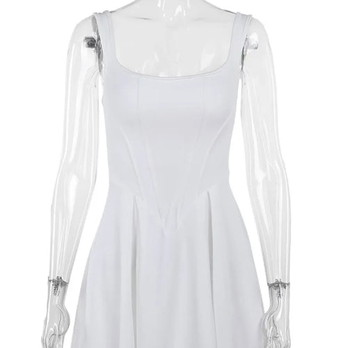 Load image into Gallery viewer, Women's Waist Wrap Tank Top Dress, Female Open Back, Sexy Mini Dress, Slim, Summer, New, Party Clothing, Fashion, 2024
