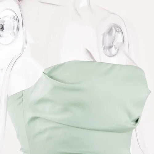 Load image into Gallery viewer, High Quality Satin Maxi Dress Women Summer Party Dress 2022 New Arrivals Strapless Dress Sexy Celebrity Evening Club Dress
