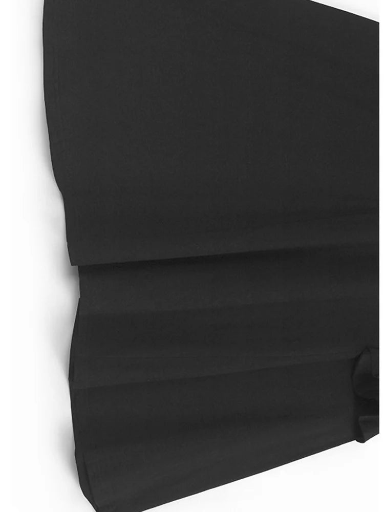 Women Khaki Ruffles Spliced Big Size Midi Dress New Round Neck Short Sleeve Fashion Tide Spring Summer 2025 1DJ1197