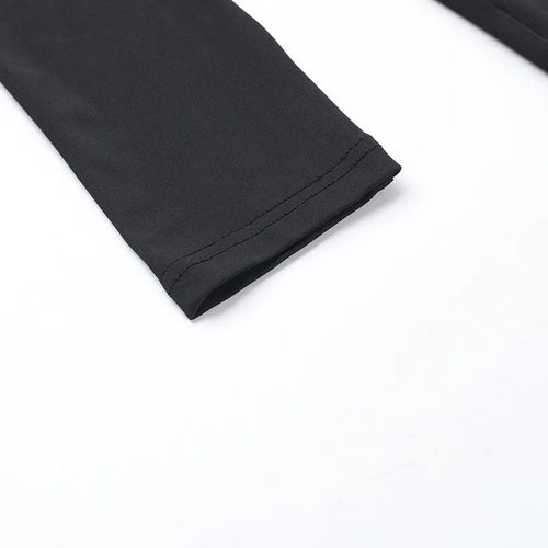 Load image into Gallery viewer, Hollow Out Long Sleeve Sexy Maxi Dress For Women Black Solid Backless Bodycon Club Party Sexy Long Dress Elegant
