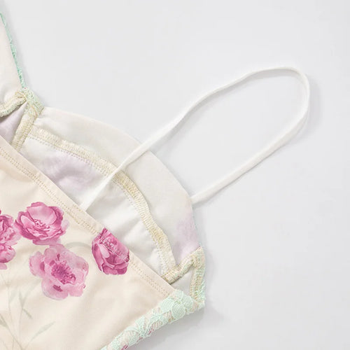 Load image into Gallery viewer, Lace Print Spaghetti Strap Sexy Maxi Dress Women Elegant Off-shoulder Sleeveless Backless High Waist Bodycon Dress
